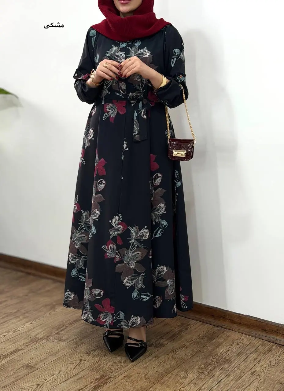 پیراهن بلند سوپر کلوش آیسو شادیا